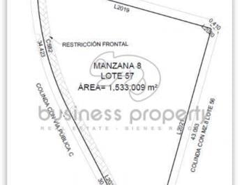 Terreno / Lote · 1533m² · Terreno Comercial en Venta Lomas Verdes 6a. Sección