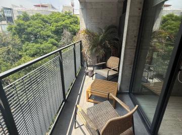 Departamento de 1 habitación, Cuauhtémoc · Departamento con Terraza en Renta Roma Norte