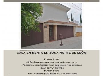 Casa de 4 habitaciones, León · Casa en Renta En, Villas del Campestre en León Guanajuato