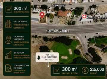 Terreno / Lote , Saltillo · Terreno Comercial en Venta Frente Al Club Campestre | Carretera Los Valdez