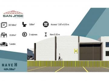 Bodega comercial , Aguascalientes · Bodega Industrial con Oficina de 404 m² en San José Warehouse