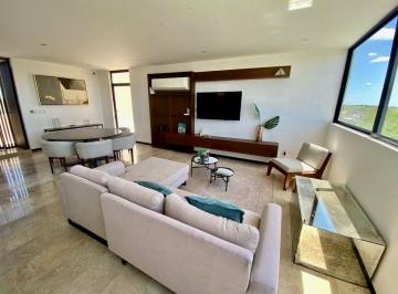 Departamento · 75m² · 2 Recámaras · 1 Estacionamiento · Departamento Amueblado de 2 Habitaciones en Renta en Temozón Norte, Mérida