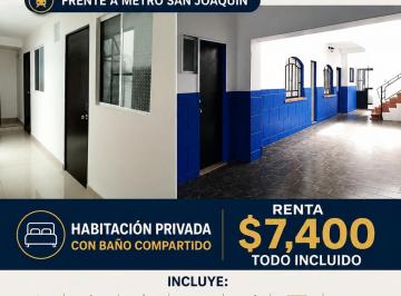 Departamento · 72m² · 1 Recámara · 1 Estacionamiento - Emporio Habitat · Habitacion Baño Compartido Frente a Metro San Joaquín