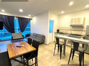 Departamento · 100m² · 2 Recámaras · 2 Estacionamientos · Departamento en Renta Dream Lagoons Poligono Sur Cancun