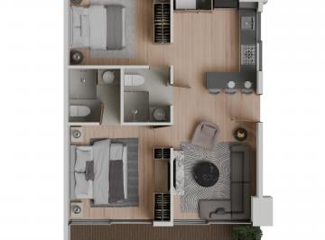 Departamento de 2 habitaciones, Guadalajara · Nyth Country Departamentos en Preventa