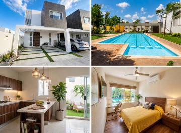 Casa en condominio de 3 habitaciones, Benito Juárez · Casa de 154 m² con Alberca, 3 Recámaras, 2 Baños, en Venta por Cancún Centro