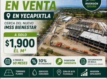 Terreno / Lote , Yecapixtla · Lotes en Venta, en Yecapixtla, Cerca del Nuevo Imss del Bienestar