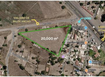 Terreno comercial , Ixtlahuacán de los Membrillos · Terreno Industrial/comercial en Venta (20,000 M²) Ixtlahuacán de Los Membrillos Carretera a Chapala