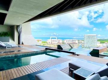 Departamento · 173m² · 2 Recámaras · 2 Estacionamientos · Departamento en Shark Tower Cancún en Venta