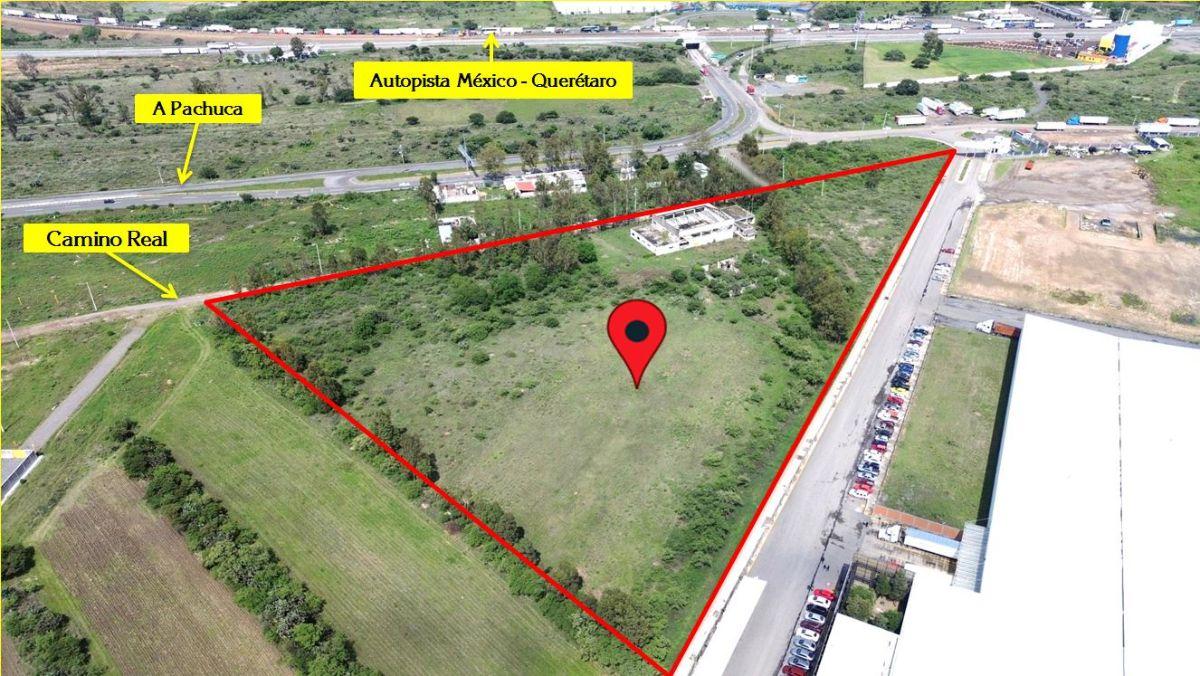 Terreno en Venta Uso Industrial en San Juan del Río, Querétaro.