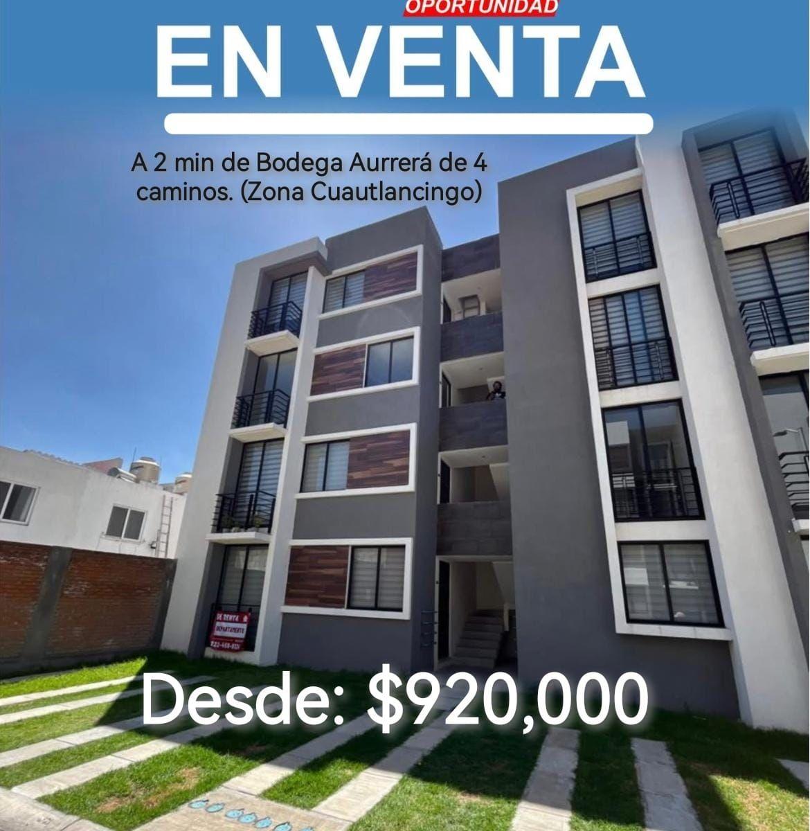 Apartment Sale in Cuautlancingo