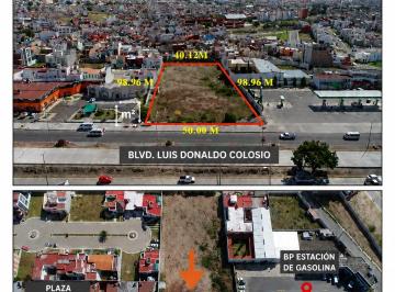 Terreno comercial , Pachuca · Terreno Comercial Sobre Blvd. Colosio en Pachuca