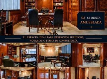 dd15678b2abe9999ca4b07e020829ded058393f2f9fbdfb283b41d558a5ec3b8 · Lujosa Oficina Amueblada en Renta