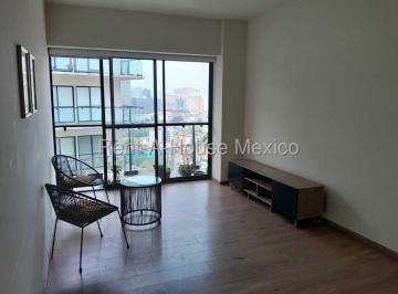 Departamento de 2 habitaciones, Miguel Hidalgo · Departamento Amueblado en Renta en Miguel Hidalgo, Anahuac Edlt 27 - 52.