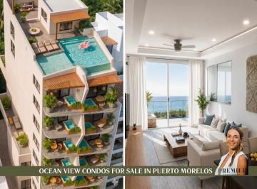 Departamento · 47m² · 1 Recámara · 1 Estacionamiento · Departamento Vista Al Mar en Puerto Morelos
