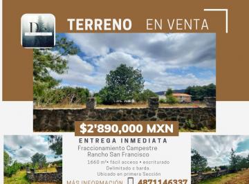 Terreno / Lote , Huasca de Ocampo · Hermoso Terreno en Huasca de Ocampo Hidalgo. Fracc. Rancho Sn. Fco.