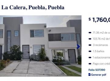 Casa · 71m² · 3 Recámaras · 1 Estacionamiento · Casa en Venta Galaxia de Calera