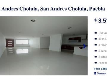Casa · 96m² · 3 Recámaras · 2 Estacionamientos · Casa en Venta San Francisco Ocotlan, Coronango, Puebla