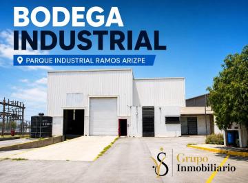 Bodega comercial , Ramos Arizpe · Bodega Industrial en Renta Ubicada En: Parque Industrial Ramos Arizpe