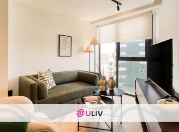 Departamento de 2 habitaciones, Cuauhtémoc · Departamento Amueblado 2 Recámaras con Servicios Incluidos – Roma Condesa