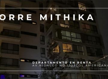 Departamento de 2 habitaciones, Guadalajara · Penthouse en Torre Mitikha — 2 Rec