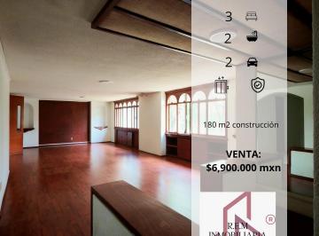 Departamento · 180m² · 3 Recámaras · 2 Estacionamientos · Magnífico Departamento en Venta Fuentes del Pedregal Tlalpan (Parte Baja)