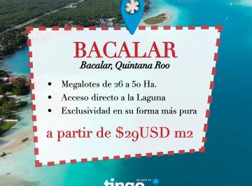Terreno / Lote , Bacalar · El Verdadero Lujo: Bacalar