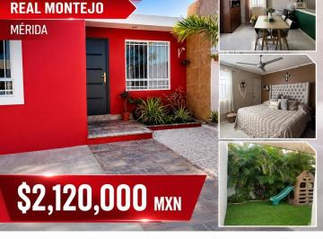 Casa · 95m² · 2 Recámaras · 2 Estacionamientos · Casa en Venta de Una Sola Planta Real Montejo, Mérida