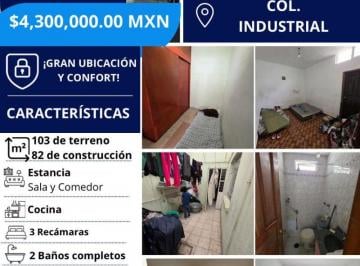 Casa de 3 habitaciones, Gustavo A. Madero · Dominio Inmobiliario Propone en Venta Casa en Colonia Industrial