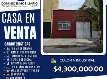 Casa de 3 habitaciones, Gustavo A. Madero · Dominio Inmobiliario Propone en Venta Casa en Colonia Industrial