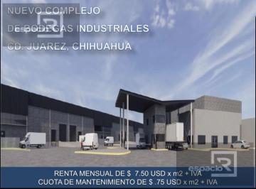 Bodega comercial · 1222m² · Bodega en Renta en Cd Juarez