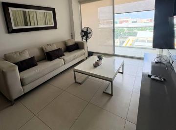 Departamento · 130m² · 1 Recámara · 1 Estacionamiento · Departamento Amueblado en Torre Atlántida en Vía Montejo con Amenidades y Zona Privilegiada.