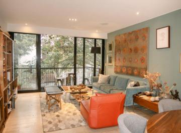 Departamento de 2 habitaciones, Cuauhtémoc · Town House Amueblado y Equipado con Rof Top Privado en Condesa