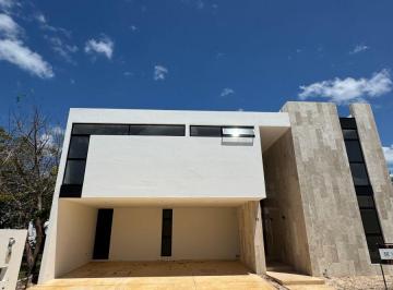 Casa en condominio de 4 habitaciones, Mérida · Venta de Casa de 380 m² en Privada Soluna, Temozón, Mérida