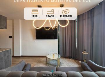 Departamento · 90m² · 1 Recámara · 2 Estacionamientos · Se Renta Departamento en Quintas del Sol
