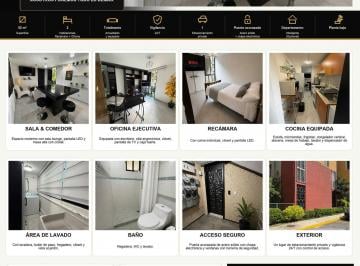 Departamento de 2 habitaciones, Tlalnepantla de Baz · Loft Ejecutivo Totalmente Amueblado en Tlalnepantla