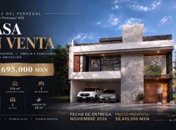 Casa de 3 habitaciones, San Luis Potosí · Casa en Venta en Lomas del Pedregal, San Luis Potosí