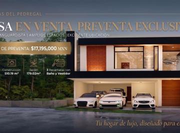 Casa de 3 habitaciones, San Luis Potosí · Casa en Venta en Cerradas del Pedregal, San Luis Potosí