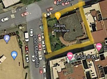 Terreno / Lote , Alvaro Obregón · Venta de Propiedad Como Terreno de 655 m² en Esquina. Av Toluca y Don Manuelito 10