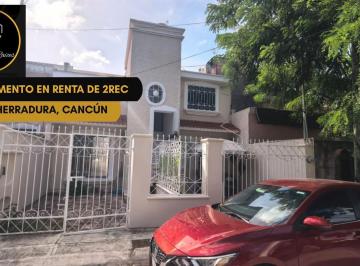 Departamento · 2 Recámaras · 1 Estacionamiento · Departamento en Renta en Cancún 2 Recámaras en Segundo Nivel con Balcón