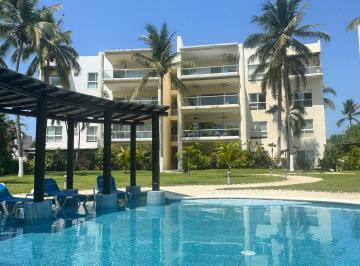 Departamento · 179m² · 2 Recámaras · 2 Estacionamientos · Departamento en Venta en Zona Diamante, Acapulco, con Club de Playa Privado Vive Frente a Barra Viej