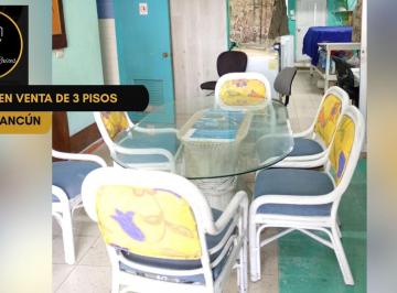 Terreno / Lote · 439m² · Edificio en Venta en Cancún – 4 Departamentos y Local Comercial con Alto Potencial de Inversión