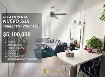 Departamento · 65m² · 1 Recámara · 1 Estacionamiento · Depa en Venta Nuevo Sur (1 Rec) Torre Ten
