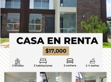 Casa de 3 habitaciones, Mineral de la Reforma · Casa en Renta – Fracc. Margaritas, Mineral de La Reforma Hidalgo
