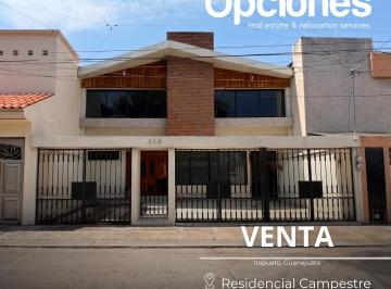 Casa de 3 habitaciones, Irapuato · Casa en Venta Residencial Campestre Irapuato
