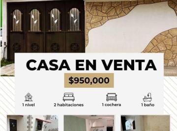 Casa de 2 habitaciones, Mineral de la Reforma · Casa en Venta Fraccionamiento San Fernando Pachuca de Soto Hidalgo