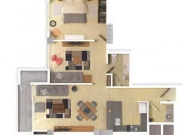 Departamento · 84m² · 1 Recámara · 2 Estacionamientos · Constituyentes 40