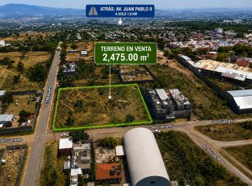 Terreno / Lote , Morelia · Terreno de 2475 m² en Altozano, a 5 Min de Av Juan Pablo II, Morelia