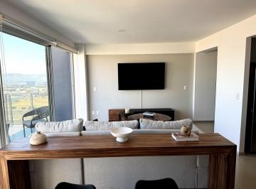Departamento · 98m² · 2 Recámaras · 2 Estacionamientos · Depto Amueblado 98 m² 2 Rec Terraza Piso 14 | Biosfera Towers Juriquilla | $20,000