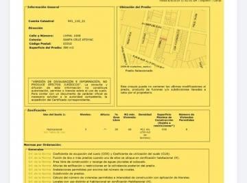 Terreno / Lote , Benito Juárez · Terreno de 390 m² en Venta en Santa Cruz Atoyac